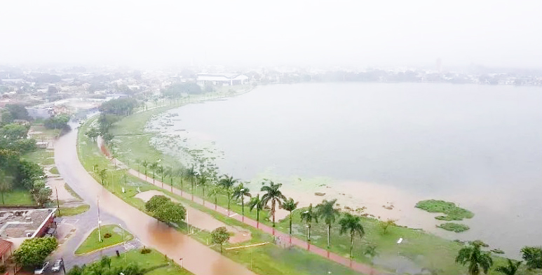 Janeiro > em 3 dias já choveu 19 mm em Três Lagoas