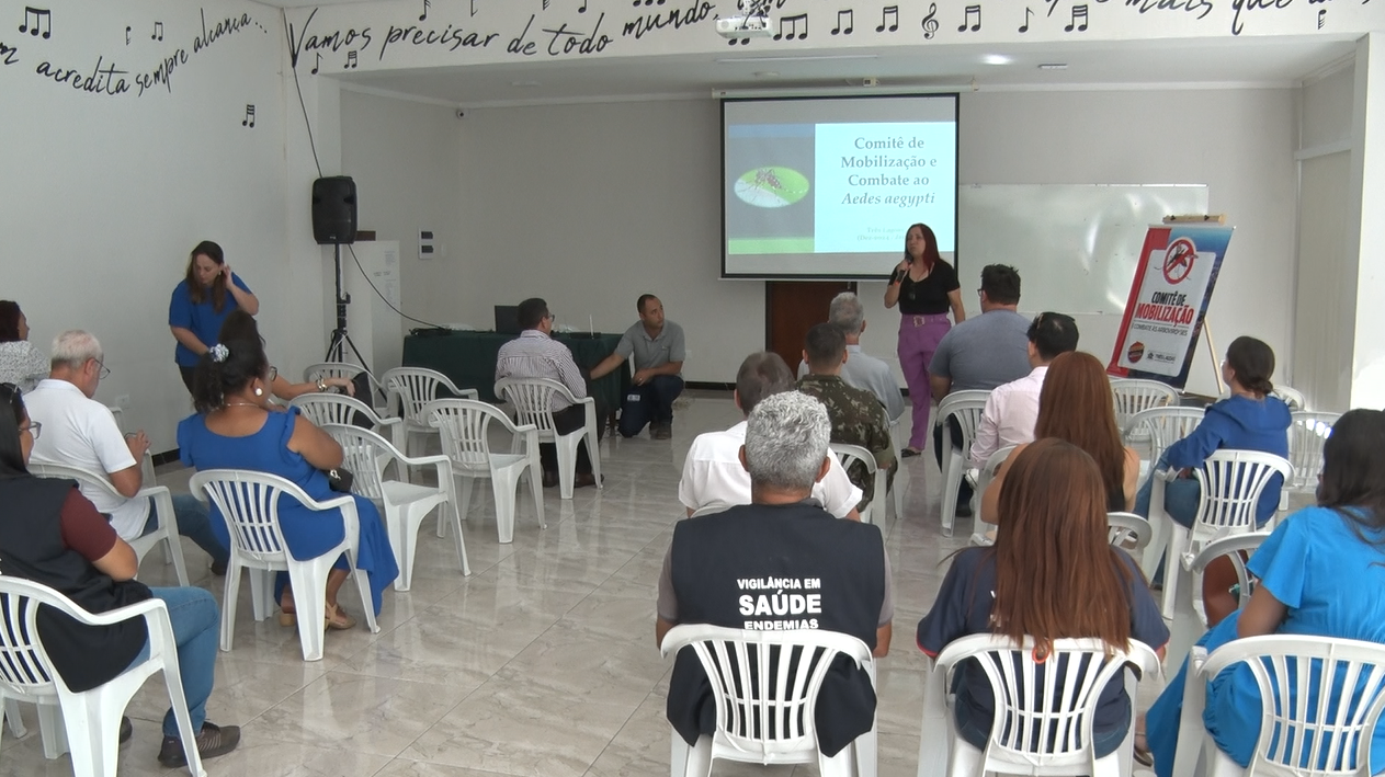 Comitê de combate ao Aedes aegypti faz primeira reunião de 2025 | Reprodução / TVC HD