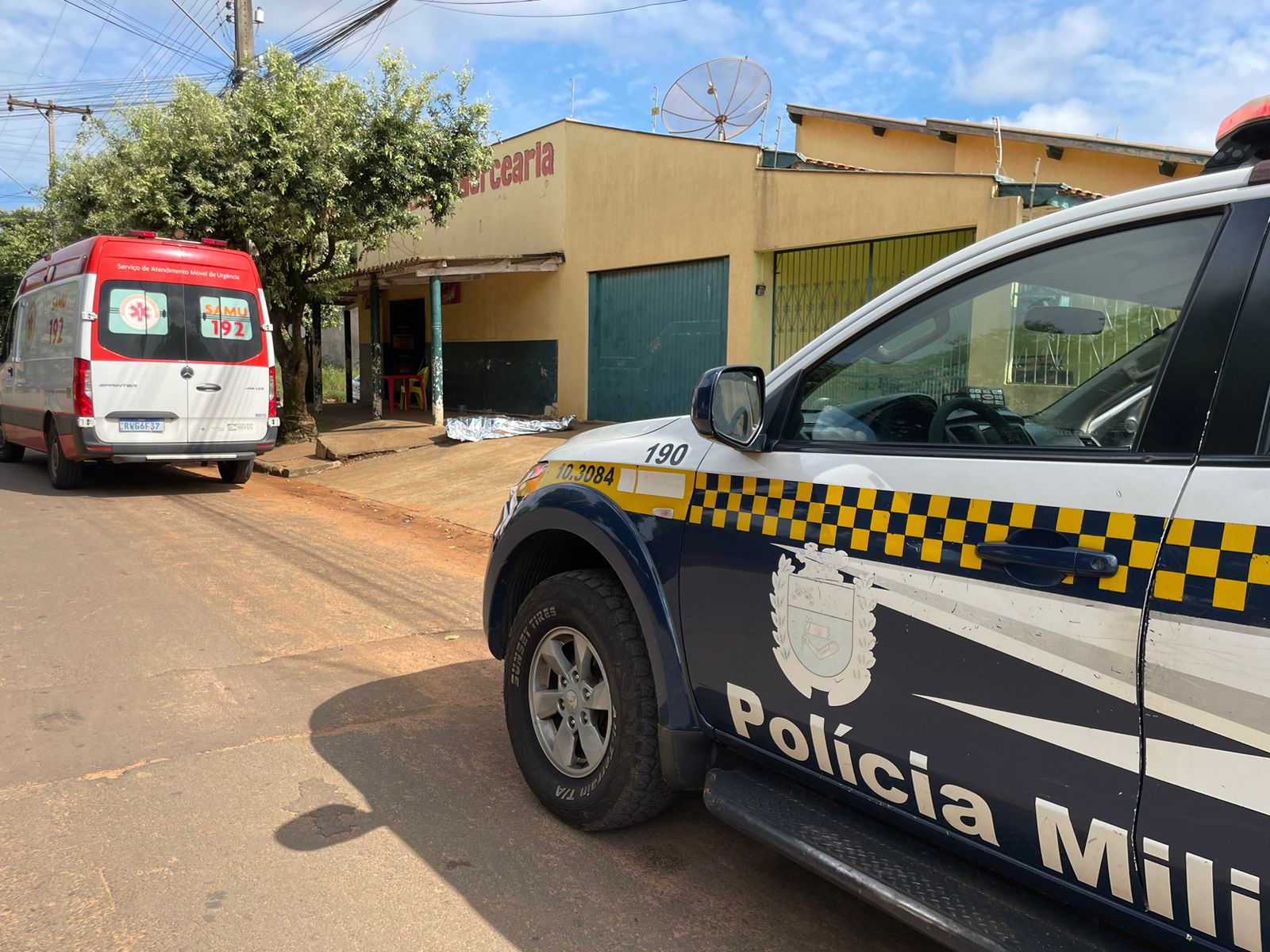 Penacho seria morador do Arapuá e viva com andarilhos devido o vício em drogas e cachaça