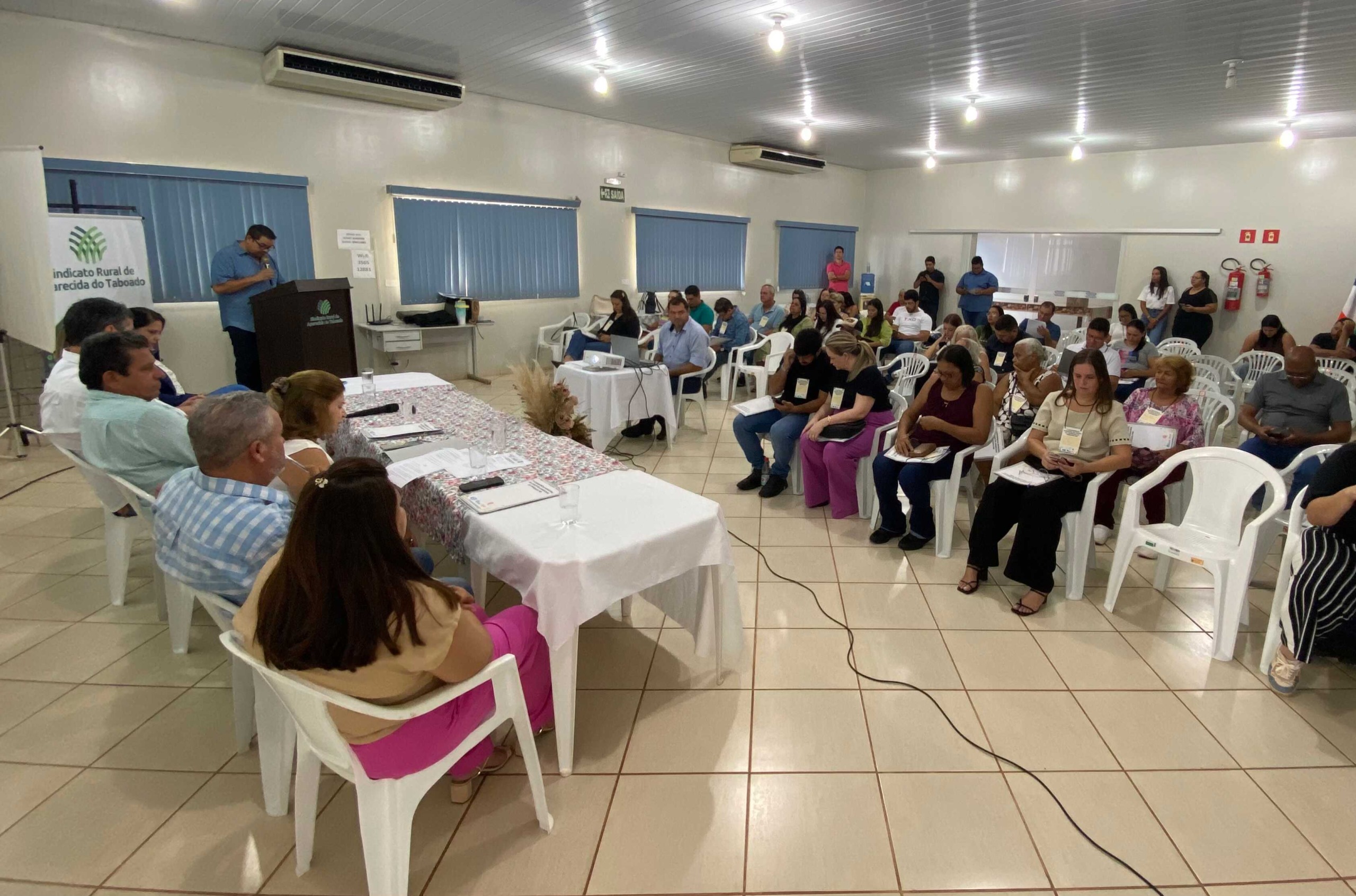 Conferência das Cidades em Aparecida do Taboado (Foto: Gabi Almeida/Cultura FM)