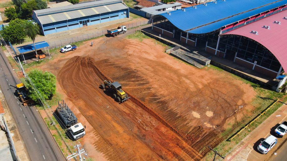 Obras na Feira Central de Três Lagoas avançam com melhorias na infraestrutura