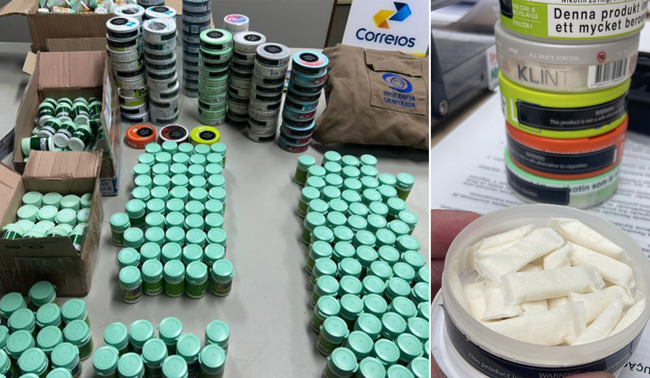 Snus é considerado altamente nocivo à saúde humana | Fotos: Divulgação/Vigilância Sanitária-MS