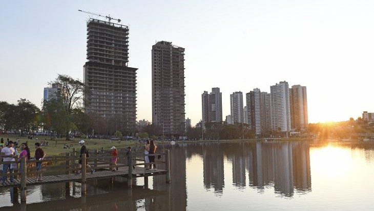 Em Campo Grande a temperatura máxima deve alcançar os 33° | Foto: Reprodução/ Governo de MS