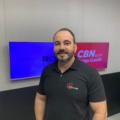 Presidente do Conselho Regional de Educação Física, Joni Guimarães, nos estúdios da Rádio CBN Campo Grande