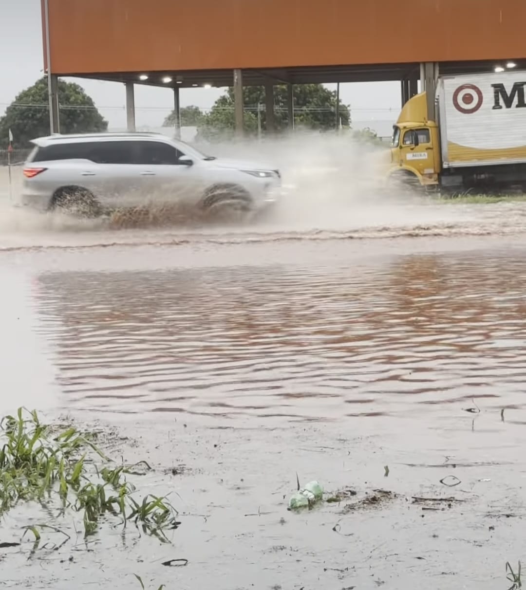 Moradores registram pontos de alagamentos na cidade | Foto: Divulgação