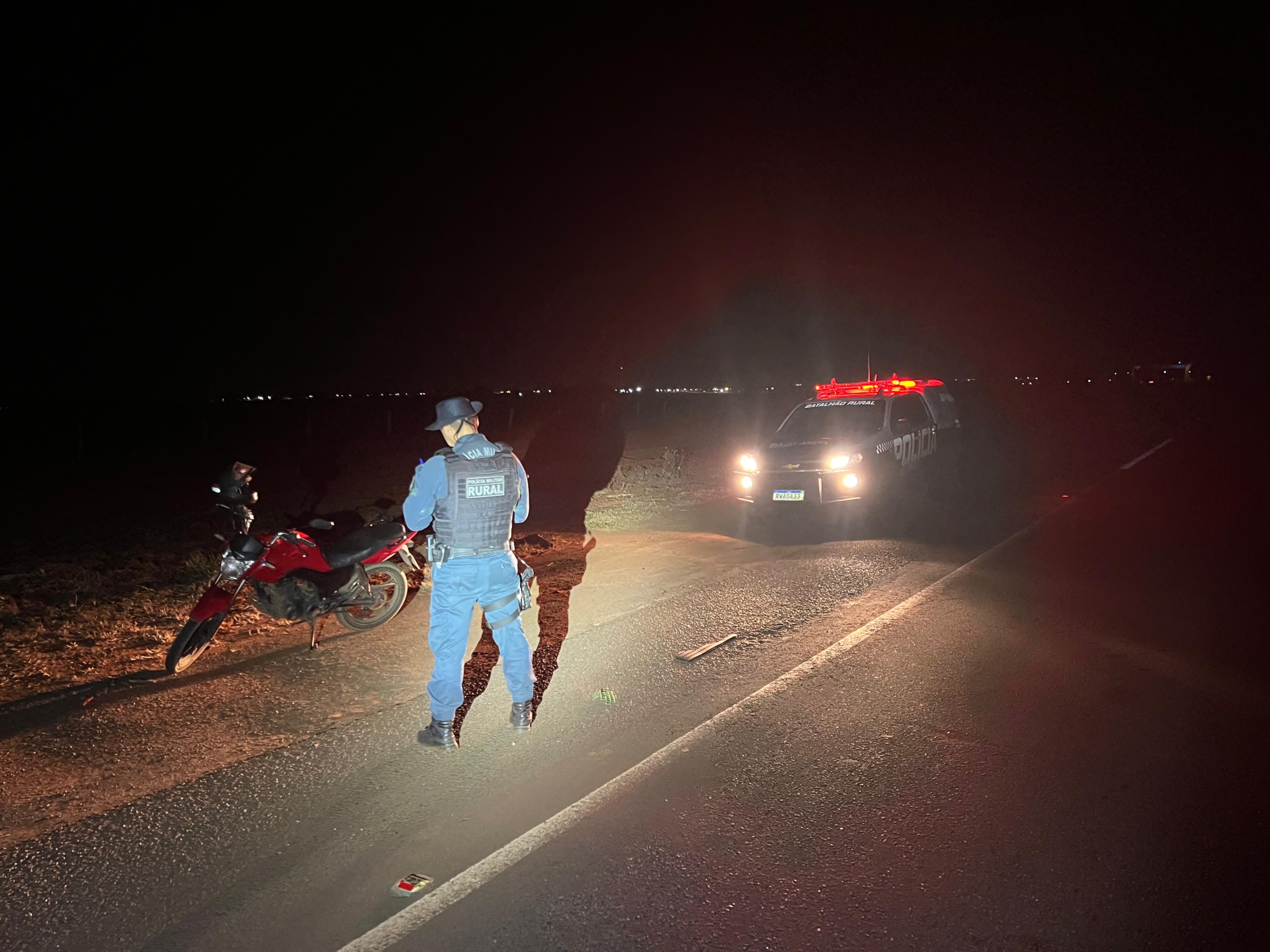 Policiamento Militar Rural flagrou foragido traficando em Aparecida do Taboado (Foto: Polícia Militar)