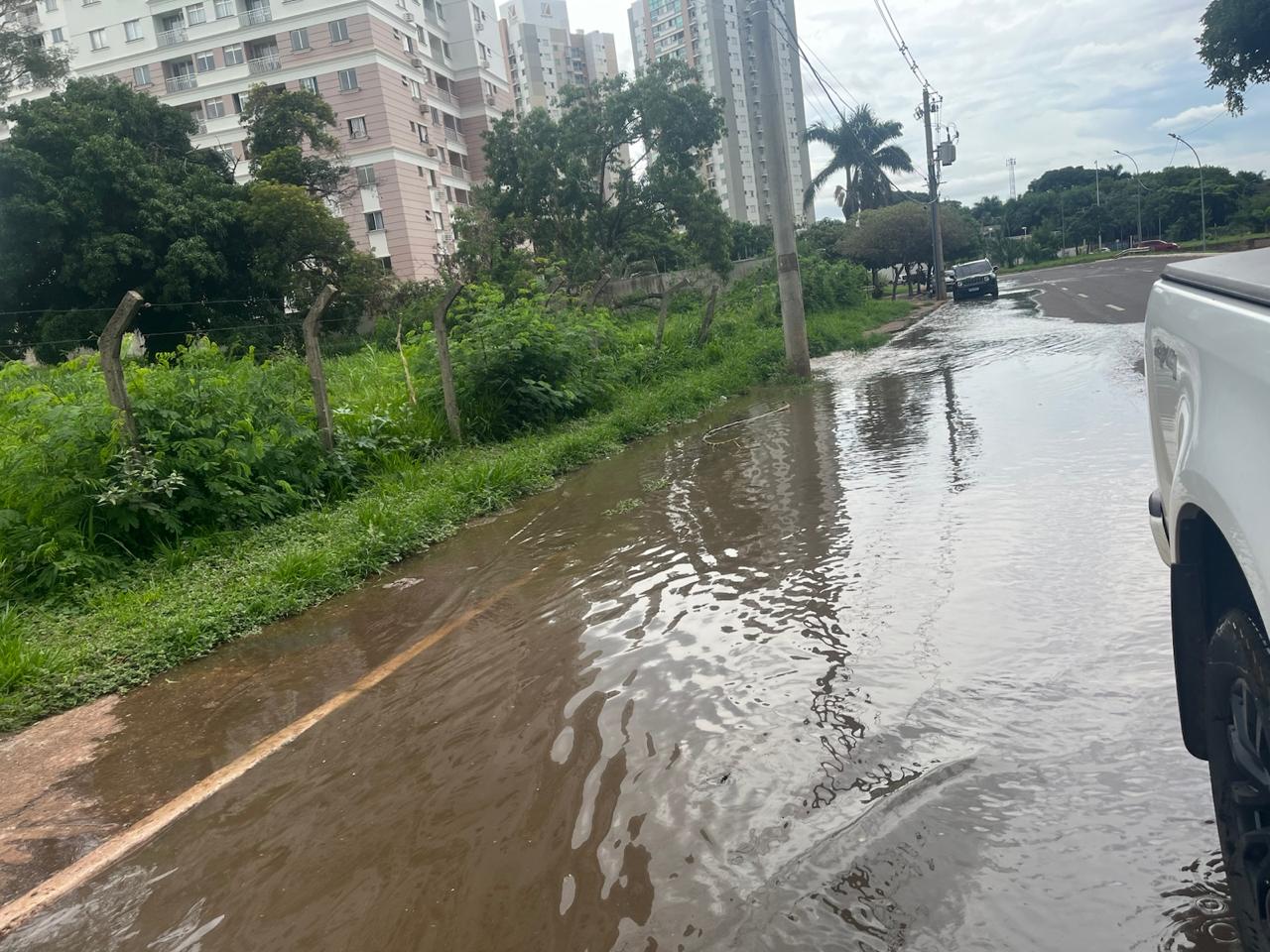 Região da Ernesto Geisel sofre problema o e risco elevado de inundações durante a temporada de chuvas | Foto: Arquivo Pessoal