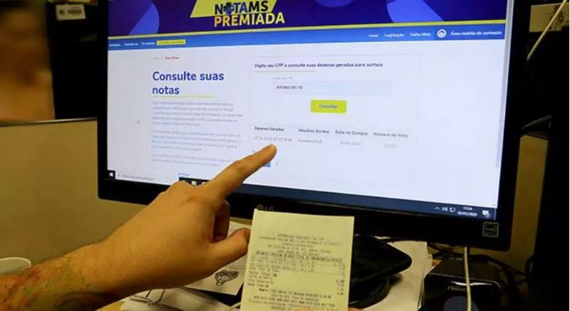 O próximo sorteio da Nota MS Premiada acontece no dia 30 de janeiro