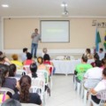 Nesta segunda-feira (24), o prefeito de Três Lagoas, Cassiano Maia, reuniu-se com representantes da educação- Foto: divulgação