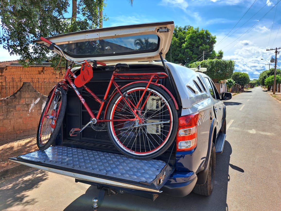 Polícia Militar recupera bicicleta furtada com menor no Guanabara