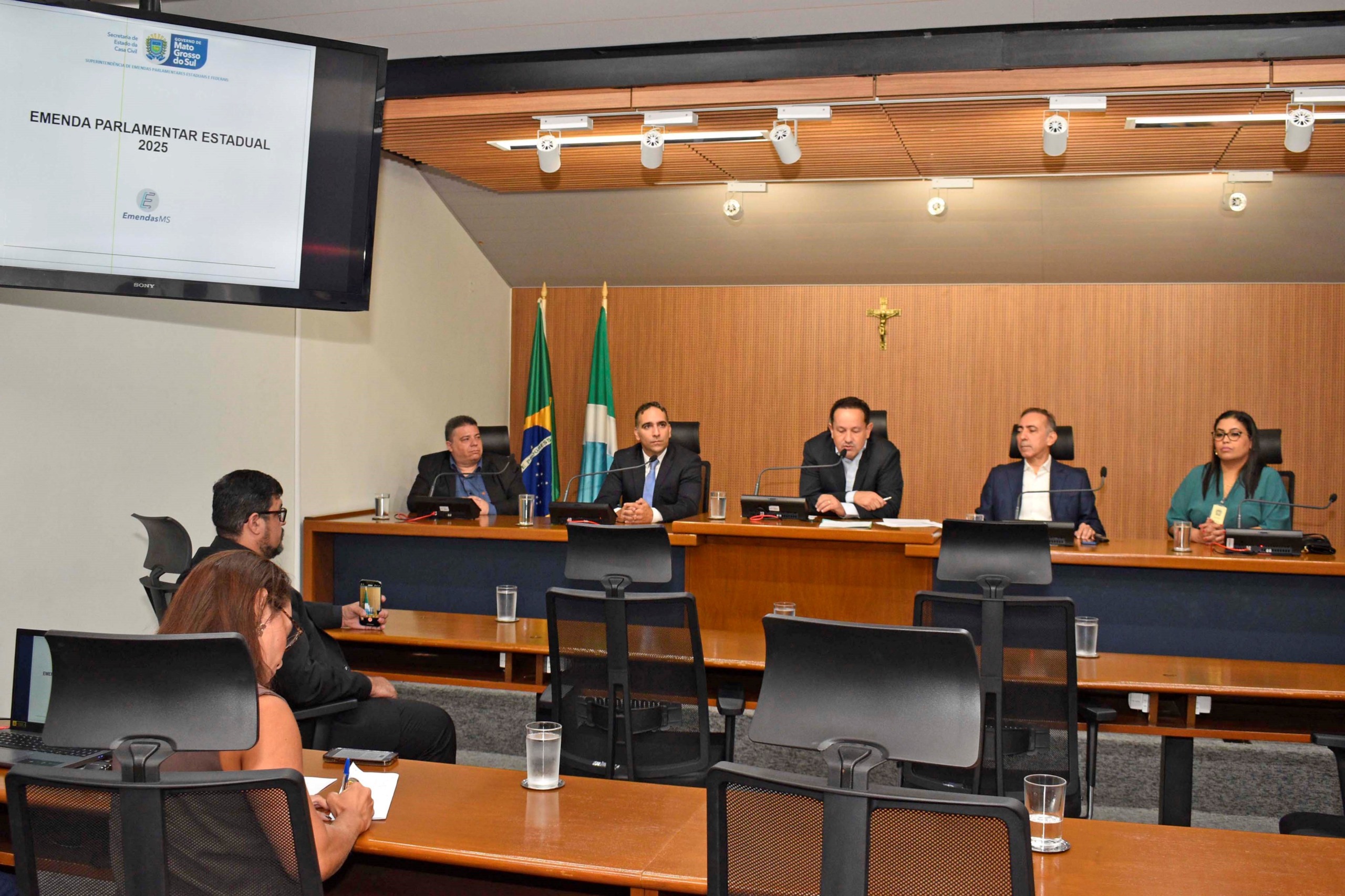 Lançamento do cronograma de execução das emendas foi realizado nesta semana no Plenarinho Nelito Câmara - Foto: Luciana Nassar/CBN-CG