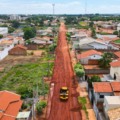 Obras de pavimentação avançam no Jardim das Américas - Divulgação / Prefeitura de Três Lagoas