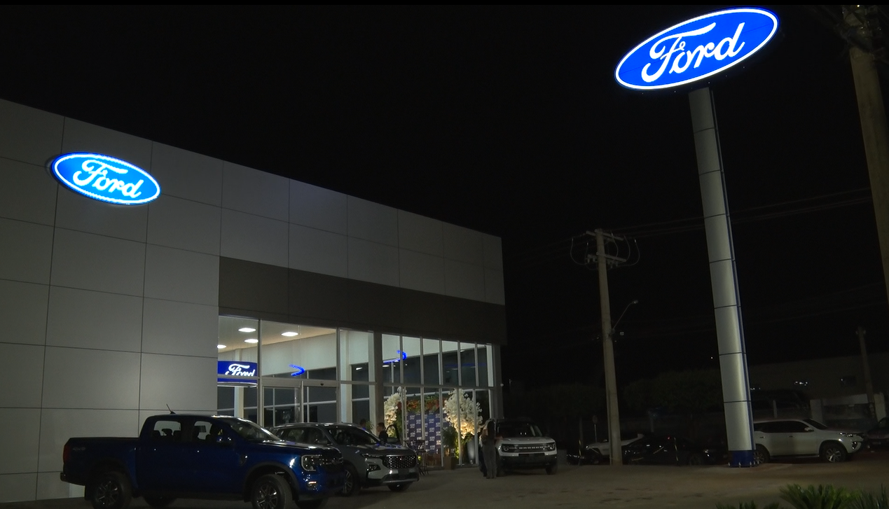 Concessionária Aoki Ford inaugura unidade em Três Lagoas | Reprodução / TVC HD