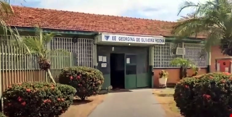 Escola Estadual fica em Aparecida do Taboado (Foto: Reprodução)