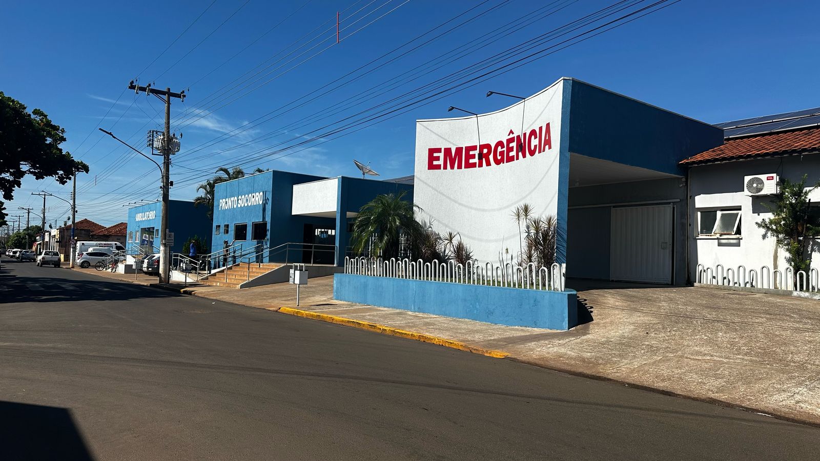 Fesat administra o hospital em Aparecida do Taboado (Foto: Samuel Ferreira/Cultura FM)