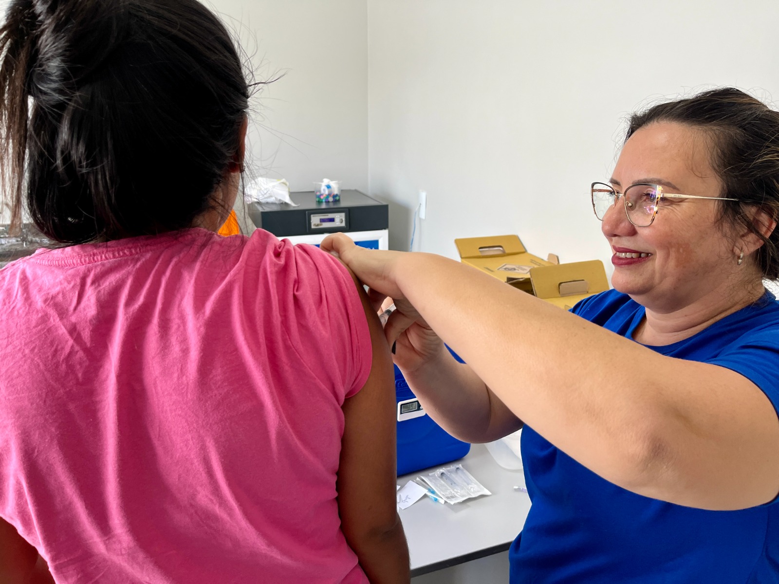 Adolescentes serão vacinados em Aparecida do Taboado (Foto: Anamélia Rosa/DICOM)