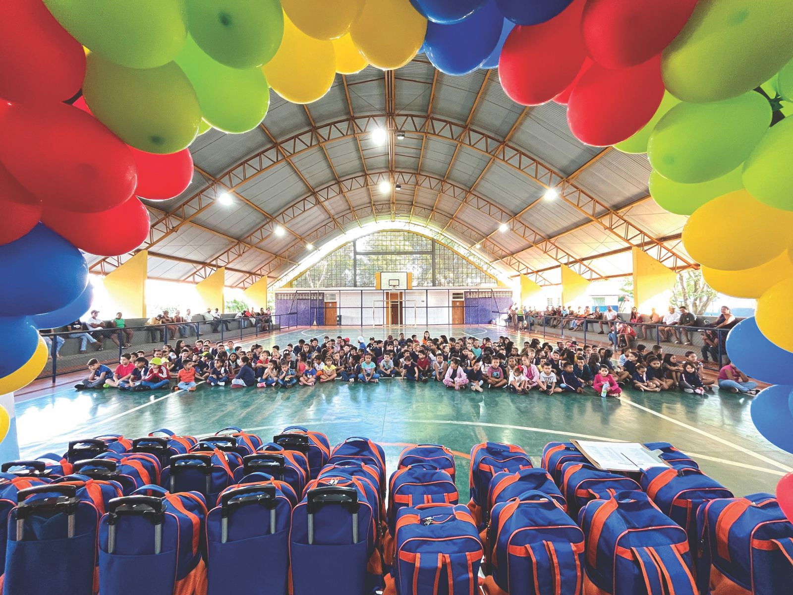 Distribuição dos kits também ocorreu em anos anteriores (Foto: Arquivo/DICOM)