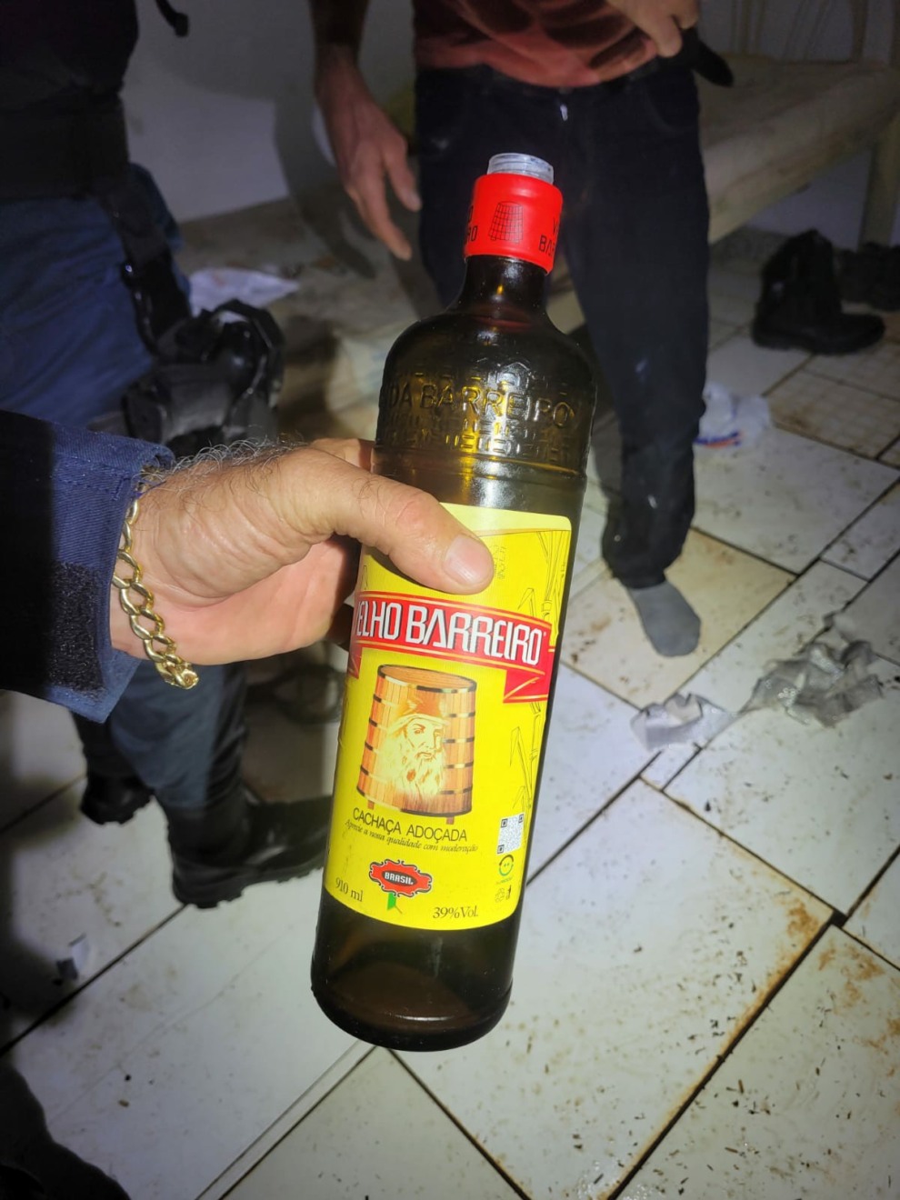 Peão disse ter usado crack e bebido uma garrafa de cachaça 
 - Divulgação