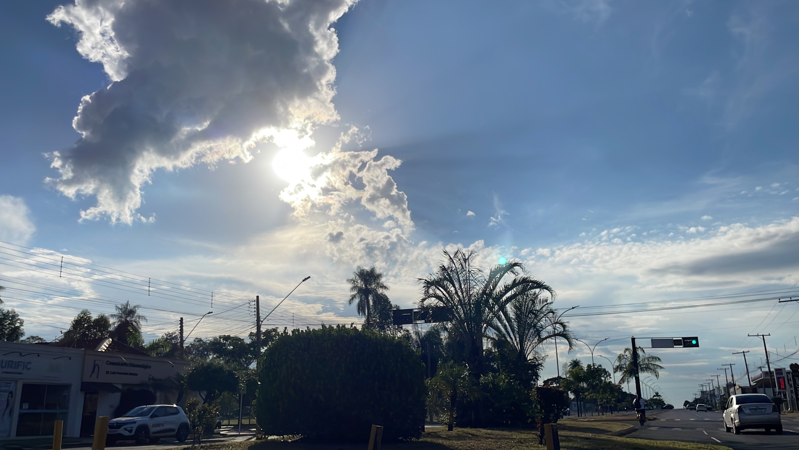 Temperatura máxima pode chegar aos 38°C, em Três Lagoas. Foto: Alfredo Neto/RCN67