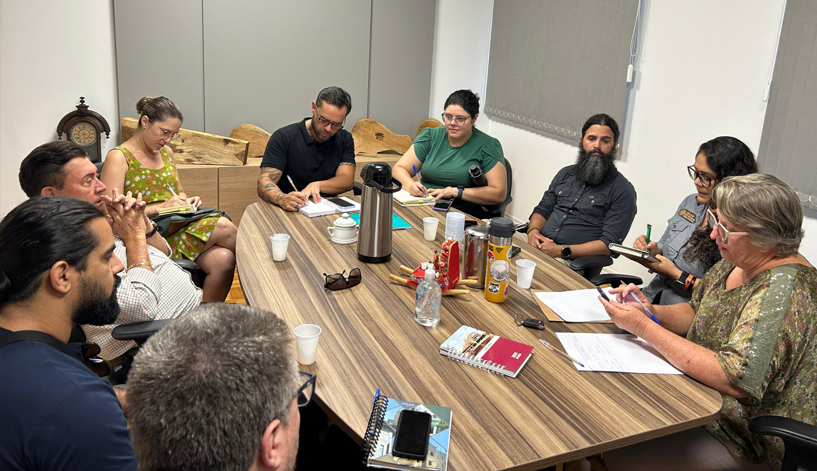 Reunião definiu detalhes das atividades gastronômicas e culturais nos 100 anos da Feira Central