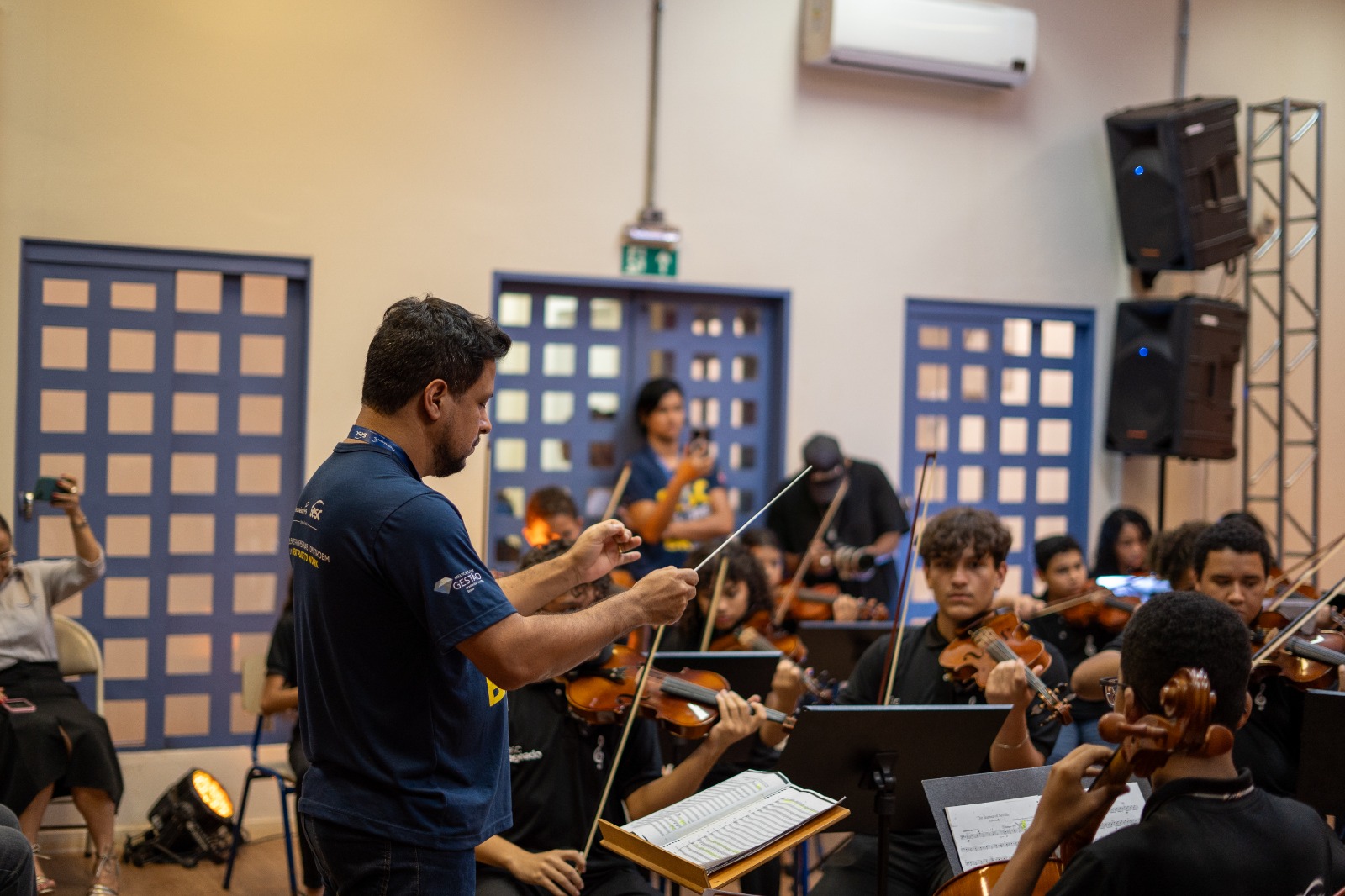 Coral Infanto-juvenil e Orquestra Jovem Sesc MS levam talentos locais a eventos dentro e fora do estado - Foto: Divulgação/Sesc