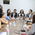 Primeira reunião realizada no dia 11 de fevereiro entre parlamentares e representantes do movimento - Foto: Wagner Guimarães/Alems