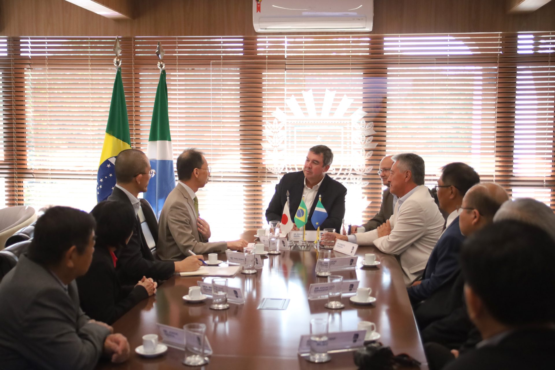 Governador e cônsul japonês debatem oportunidades econômicas e culturais - Foto: Divulgação/Governo de MS