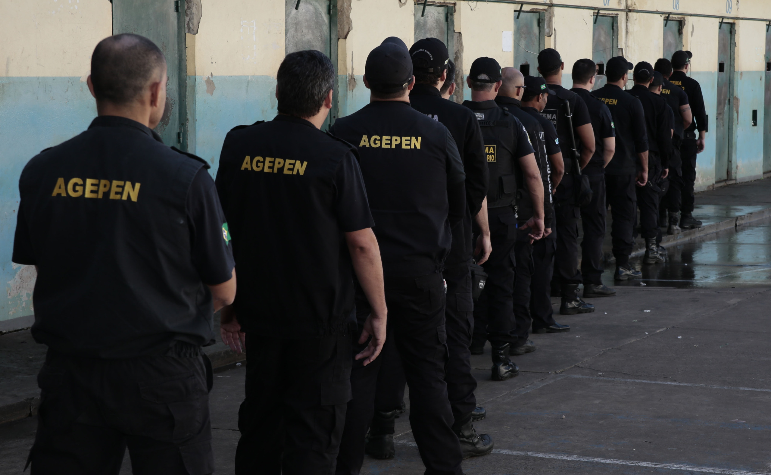 Agente se feriu na contenção do detento. Foto: Secom/MS