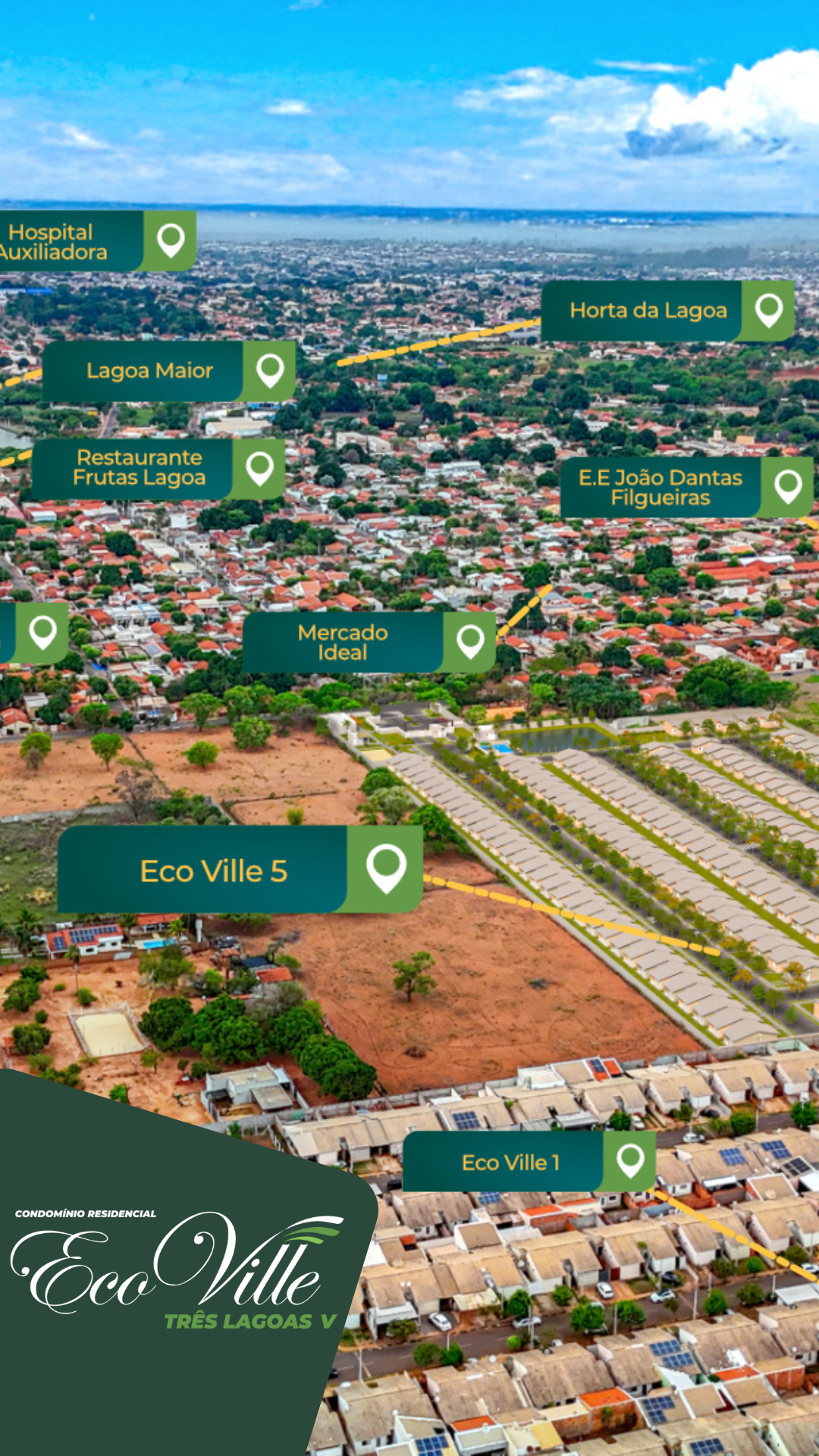 LRG Construtora celebra sucesso no lançamento do Condomínio EcoVille Três Lagoas 5