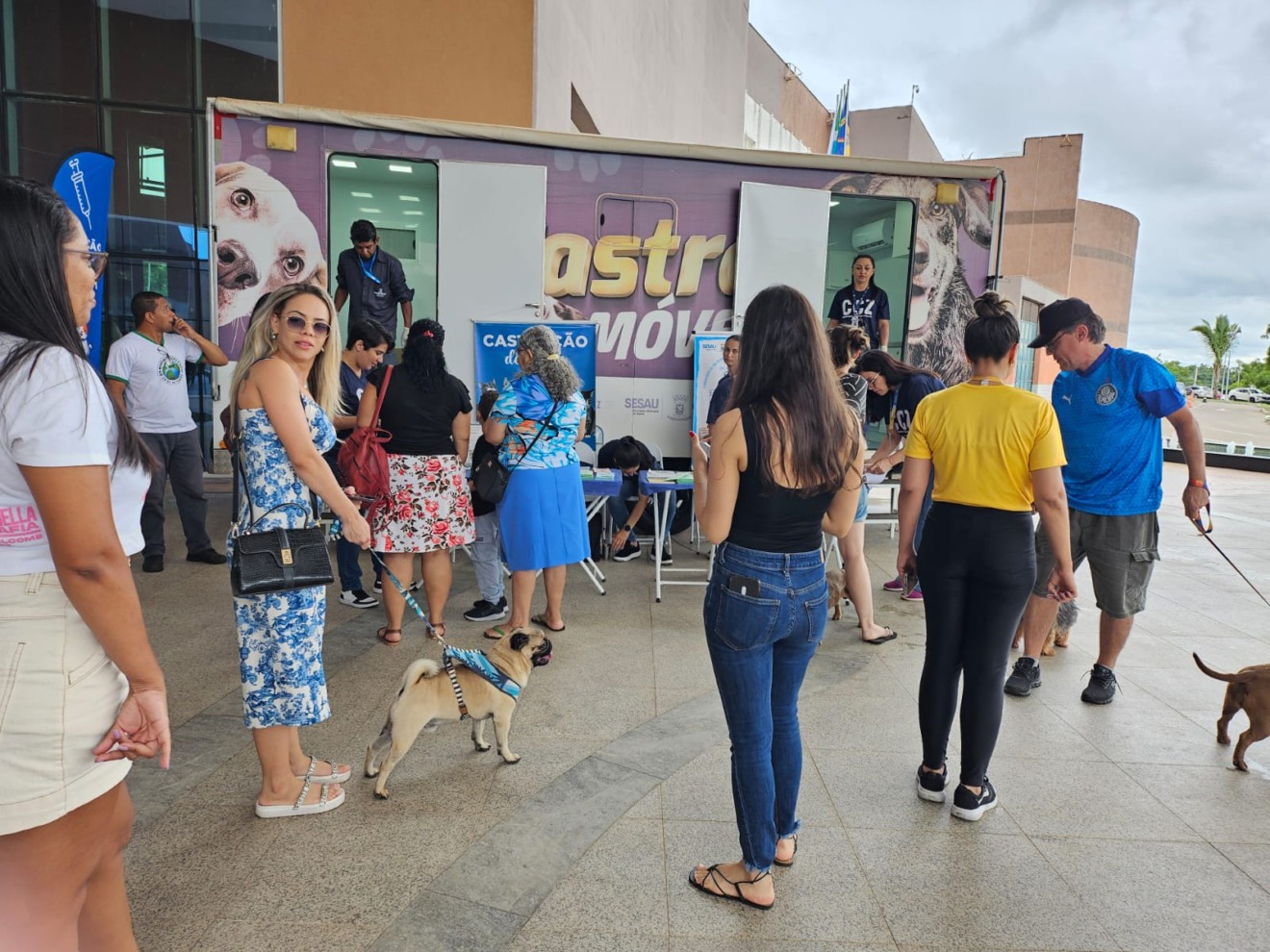 Também terá serviços de diagnóstico rápido de leishmaniose visceral canina - Foto: Divulgação/ Prefeitura CG