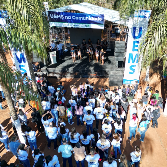 Neste sábado, dia 22, acontece o projeto “UEMS na Comunidade” na Praça da Juventude, no Parque das Nações I. (Foto Divulgação UEMS)
