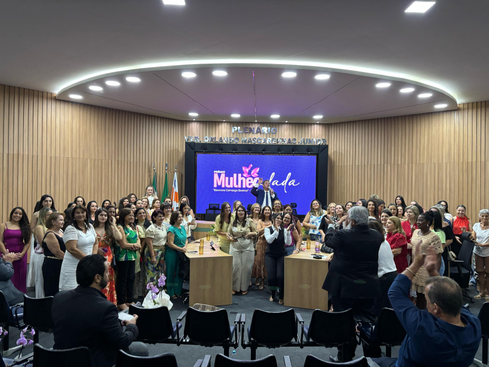 Mulheres de destaque na sociedade aparecidense são homenageadas pela Câmara Municipal (Foto: Assessoria)