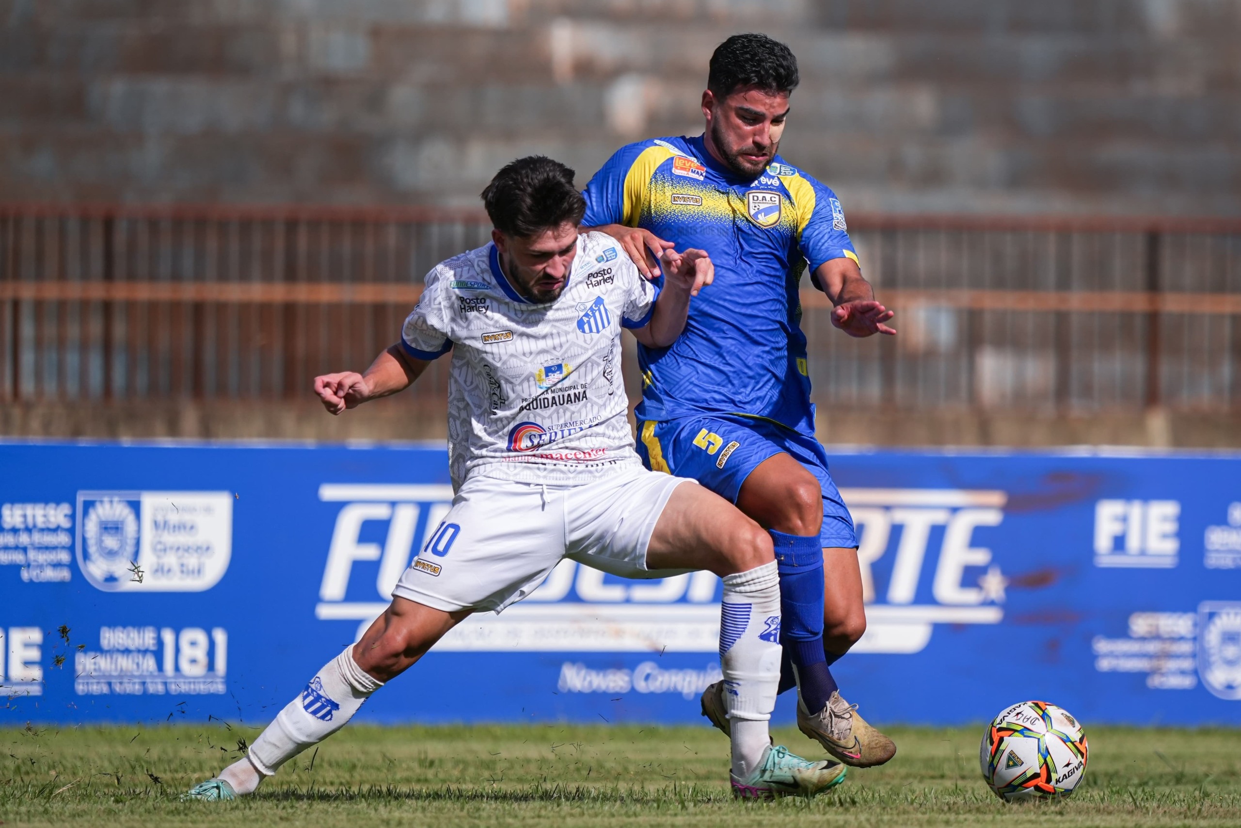 DAC goleou, mas ainda faltou marcar mais um gol para ser semifinalista direto / Foto: Marcelo Berton/Reprodução