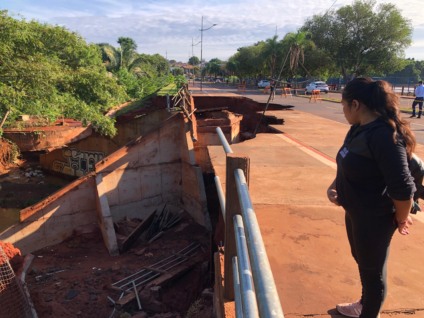 Marinalva Rondon retornou ao Lago do Amor na manhã de hoje (19). Foto: Gerson   Wassouf /RC67