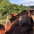 Local onde as comportas devem ser abertas manualmente para dar vazão à água - Foto: Gerson Wassouf/RCN67