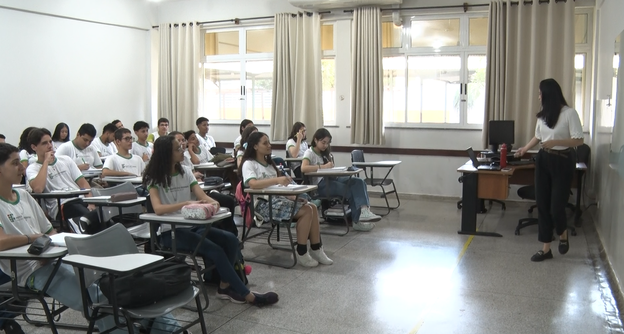 IFMS abre inscrições para cursinho preparatório gratuito, destinado a estudantes do 9º ano de escolas públicas que desejam ingressar no ensino médio da instituição - Reprodução / TVC HD