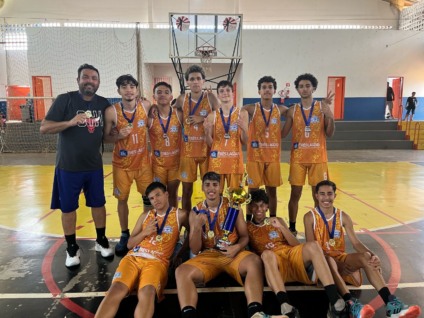 Time sub-17 de basquete de Três Lagoas é campeão invicto da 1ª Copa Bolsão