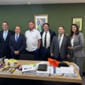 Parlamentares de MS foram até Brasília realizar encontro com Bolsonaro - Foto: Divulgação