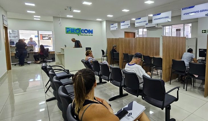 Atendimento realizado no Procon MS - Foto: Divulgação/ Procon MS