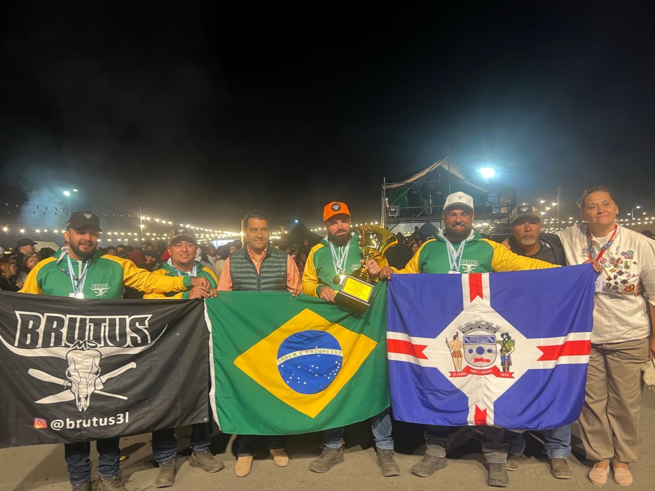 Brutus de Três Lagoas conquistam título no Campeonato Internacional de assadores - Divulgação