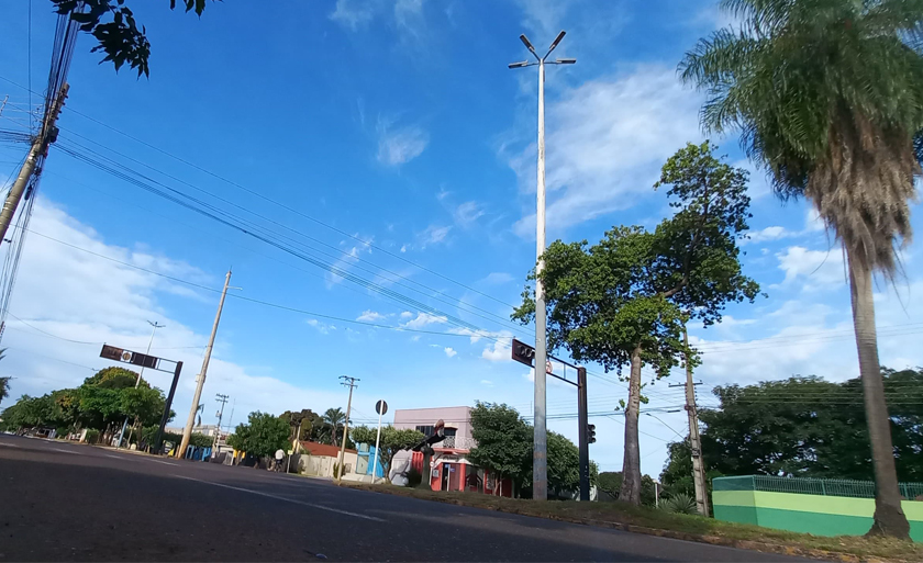 Semana começa com altas temperaturas, tempo seco e não tem previsão de chuva. Foto: Alfredo Neto/RCN67