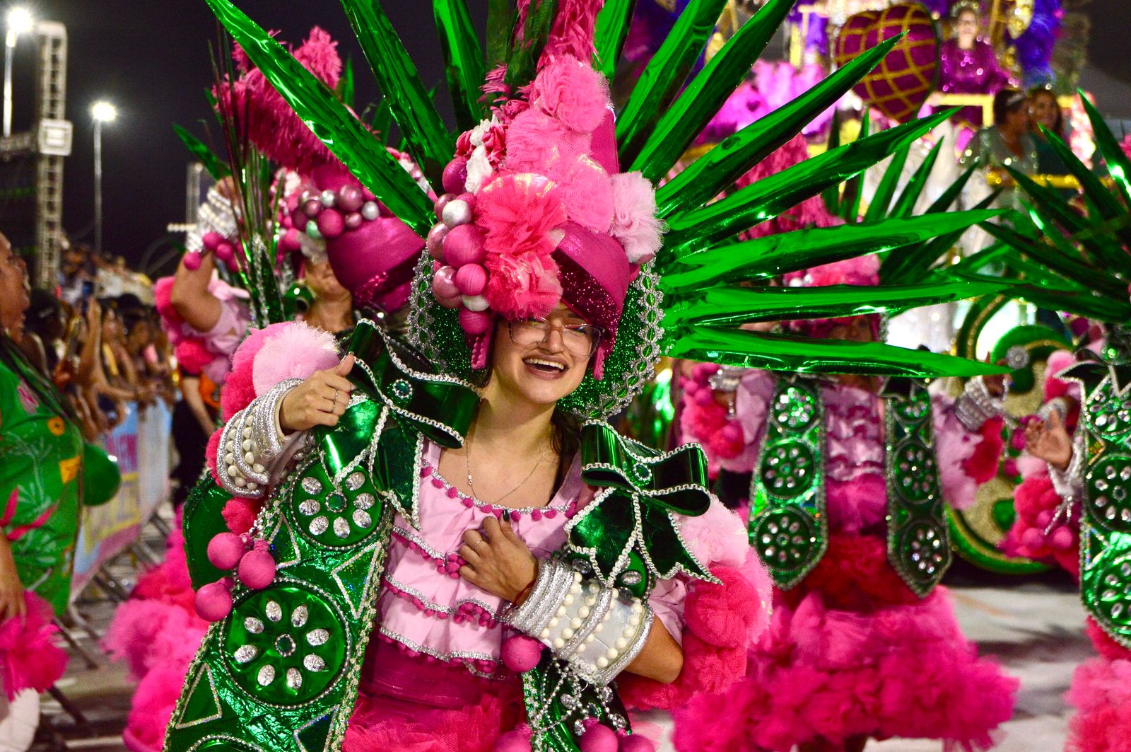 Vila Carvalho é a Campeã do Carnaval 2025, com 179,10 pontos - Foto: Reprodução Prefeitura de Campo Grande