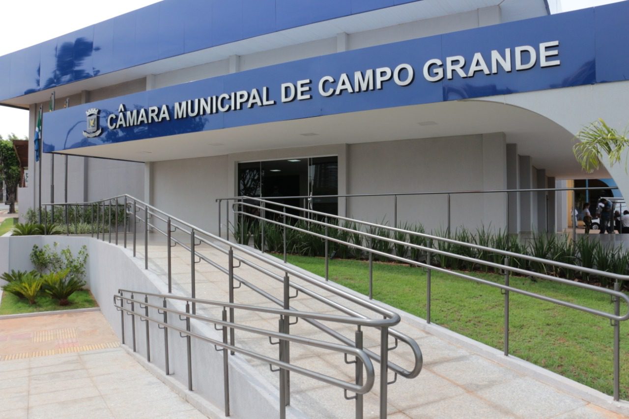 Fachada da Casa de Leis da Capital - Foto: Reprodução/Câmara Municipal de CG