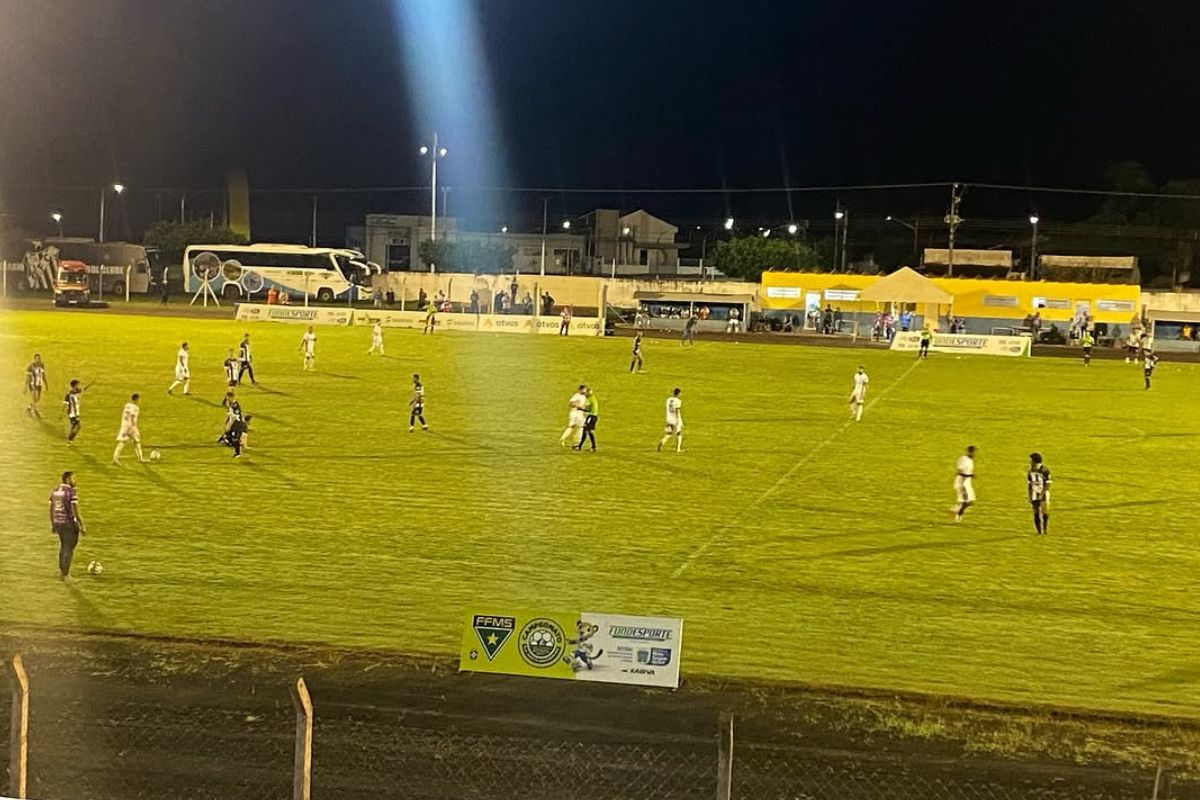 Matheus Bidick marcou o gol da vitória do Operário sobre o Costa Rica nas quartas de final do Campeonato Estadual-Foto: Reprodução/ Costa Rica Esporte Clube