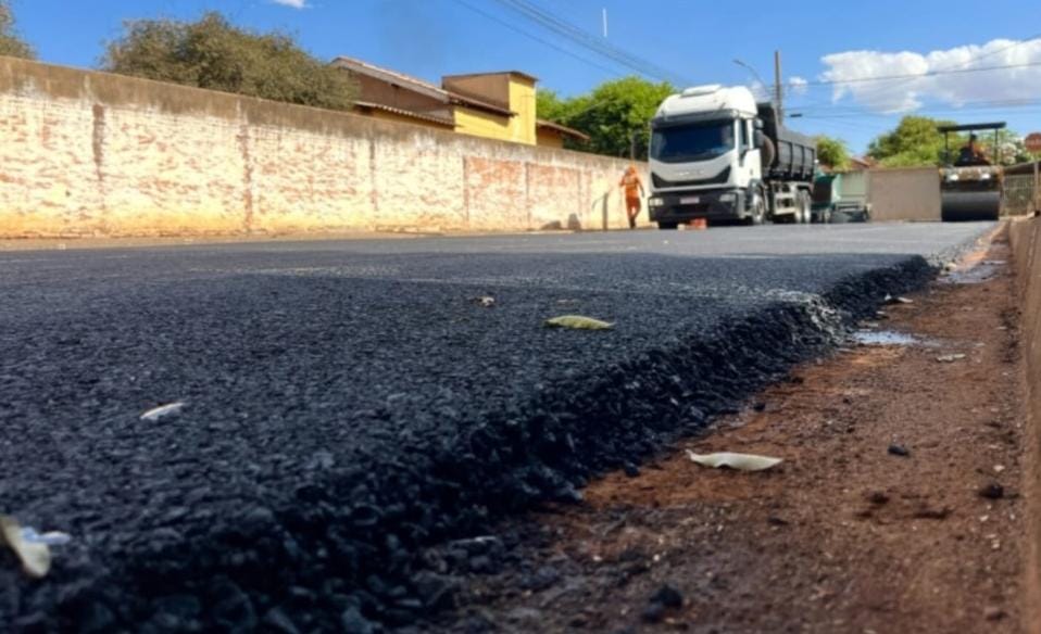 Cidade de Aparecida do Taboado ampliará área servida por asfalto e drenagem (Foto: Arquivo/DICOM)