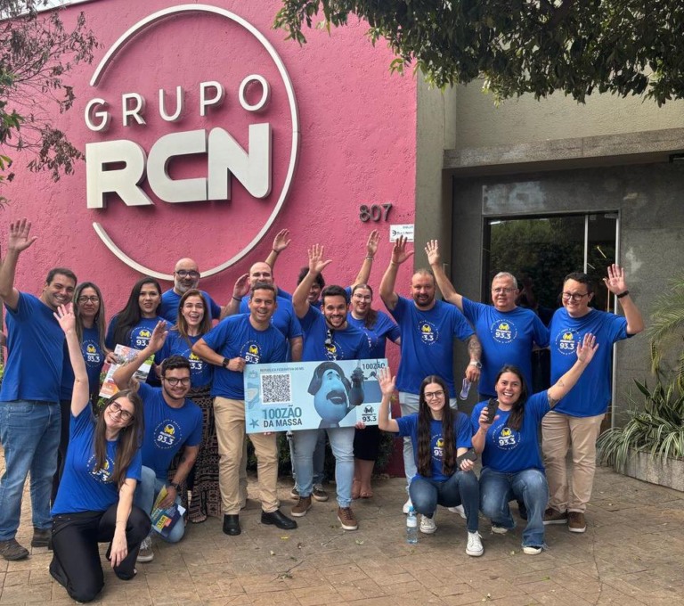 Equipe comercial do Grupo RCN reunida em Três Lagoas - Foto: Arquivo/RCN67