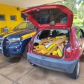 PRF apreende 242 Kg de maconha na BR-262