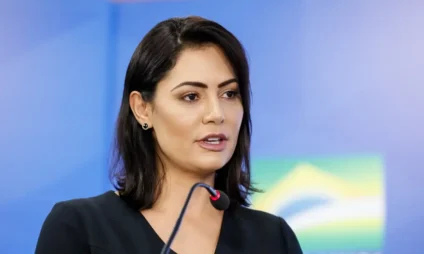 Michelle Bolsonaro  tem percorrido o país com a proposta de ampliar o engajamento político feminino nas pautas defendidas pelo partido - Foto: Isac Nóbrega/PR