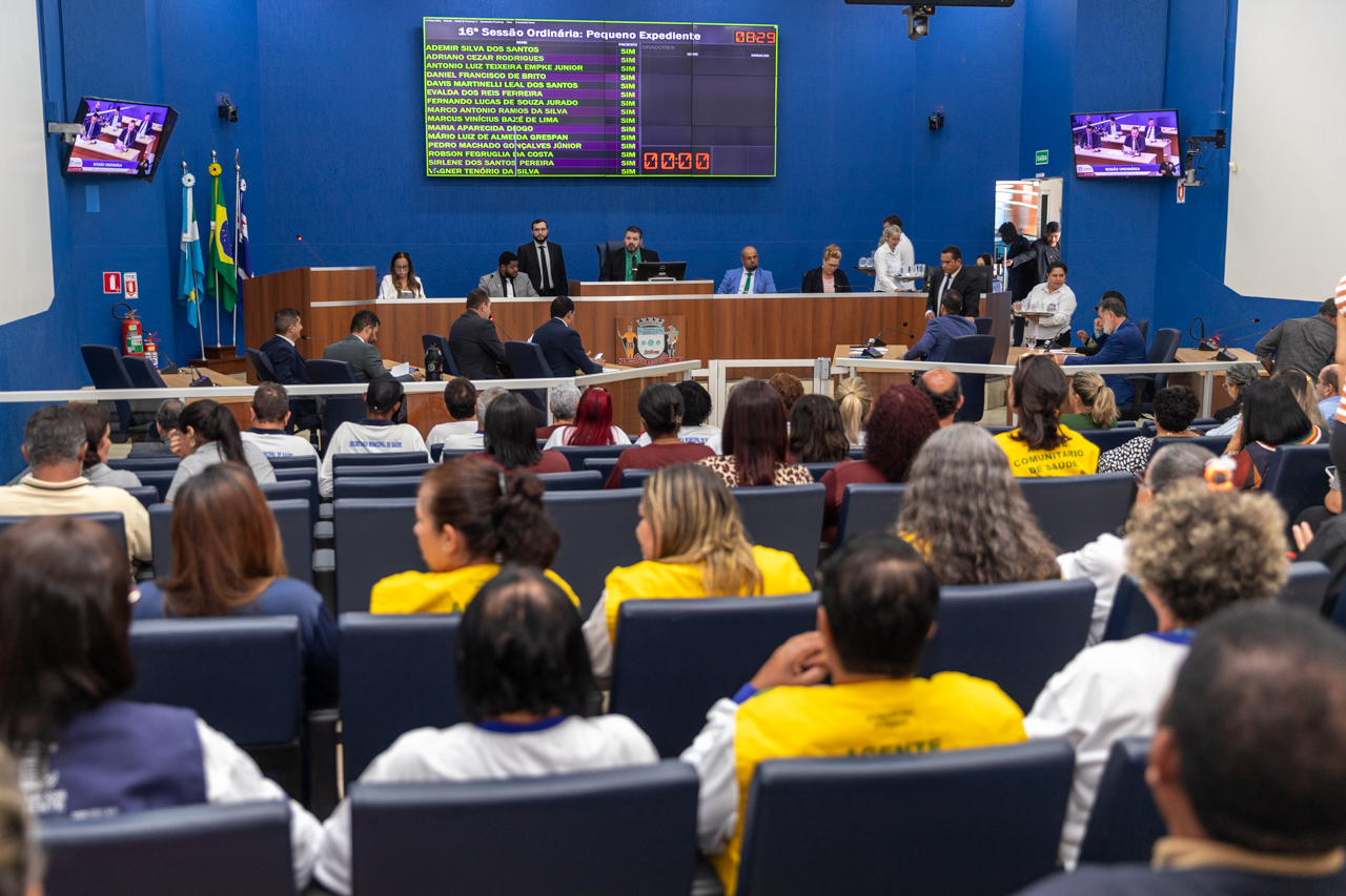 Projetos foram aprovados na Câmara Municipal na sessão desta terça-feira. Foto: Reprodução/RCN 67.