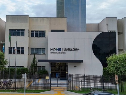 O MP fiscaliza construção do Centro de Polícia Científica em Dourados